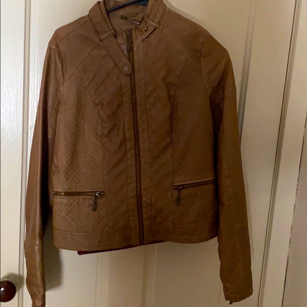 Leather jacket